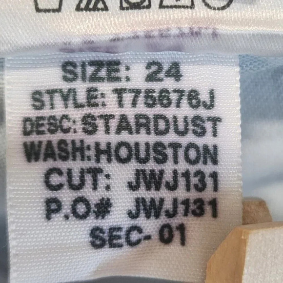 Joe's Jeans Women's Distressed Stardust Flair Houston Wash Size 24 - Picture 8 of 12